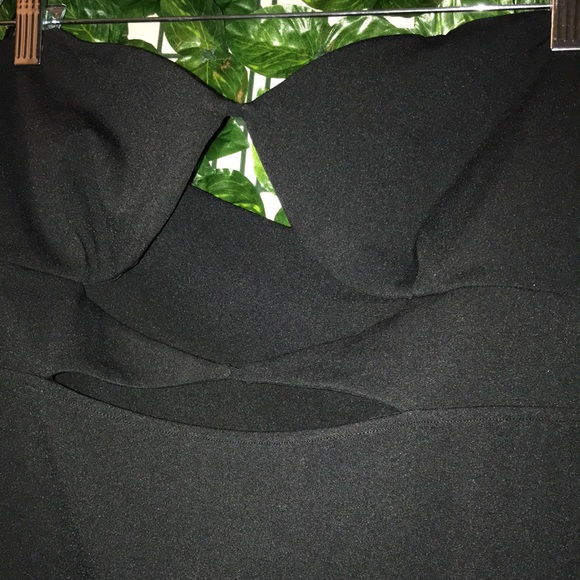 Zara Strapless Cut Out Dress - Picture 8 of 12